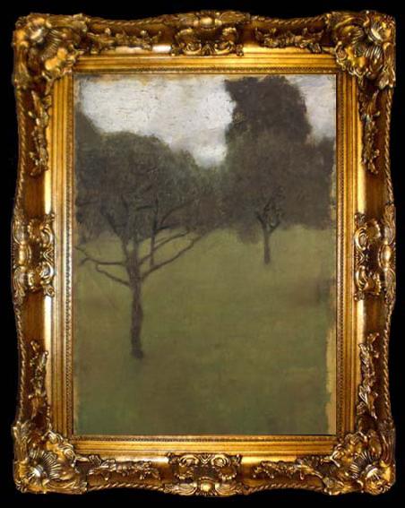 framed  Gustav Klimt Orchard (mk20), ta009-2